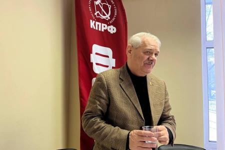 Коммунисты Московского областного комитета КПРФ с участием В.И. Кашина провели итоговое совещание первых секретарей организации