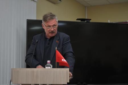 Состоялся XII Пленум Санкт-Петербургского горкома КПРФ