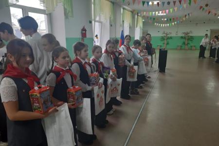 Пермский край. Пионеры организовали праздничное новогоднее мероприятие