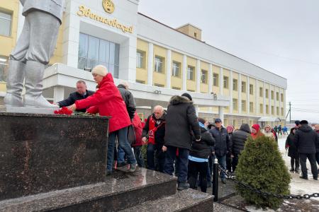 В Марий Эл коммунисты почтили память И.В. Сталина