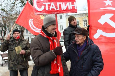 Калуга. С Днём рождения, товарищ Сталин!