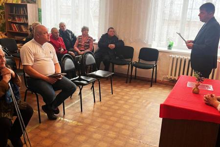 Тюменская область. В Ишиме и Голышманово обсудили обращение ЦК КПРФ «В будущее — с Лениным!»