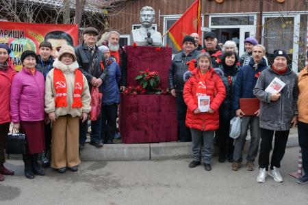 Краснодарский край. Активисты КПРФ и сторонники партии отметили день рождения И.В. Сталина