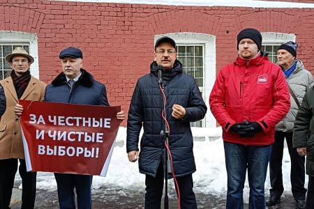 Д.А. Парфенов: За честные и чистые выборы без махинаций ДЭГа, трехдневки и приписок!