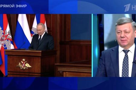 Дмитрий Новиков на Первом канале: Нужно не только победить, но и залечить раны, воссоздать русско-украинское братство