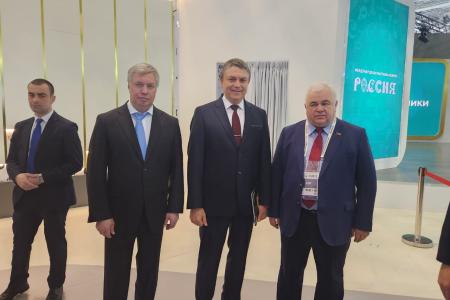 К.К. Тайсаев посетил мероприятие, посвященное Дню ЛНР