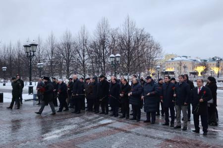 К.К. Тайсаев встретился со студентами из ЮО, принял участие в памятном мероприятии в честь И. Плиева и провёл двухсторонние встречи в ГД РФ