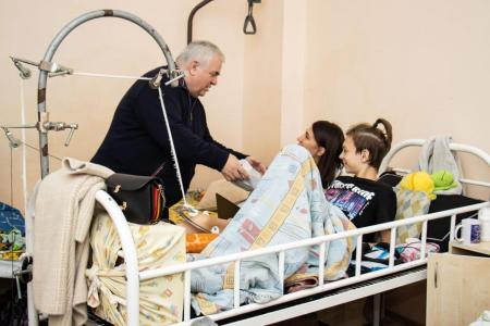 Делегация КПРФ во главе с К.К. Тайсаевым работает на Донбассе
