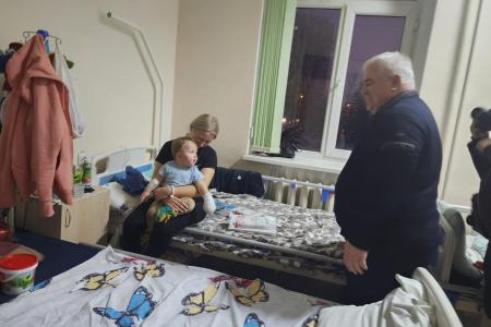 Делегация КПРФ во главе с К.К. Тайсаевым работает на Донбассе