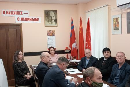 Сталинградский обком КПРФ на старте избирательной кампании