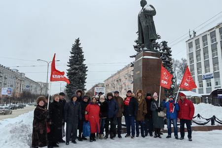 В Иванове после реставрации и ремонта открылся главный памятник В.И. Ленину