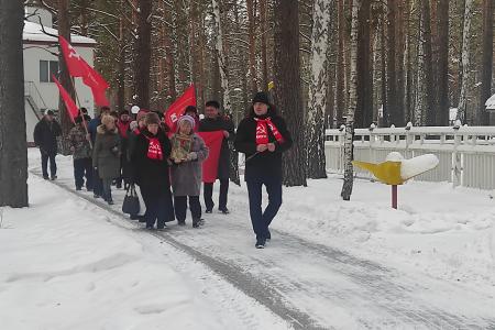 Тюменские коммунисты почтили память И.В. Сталина