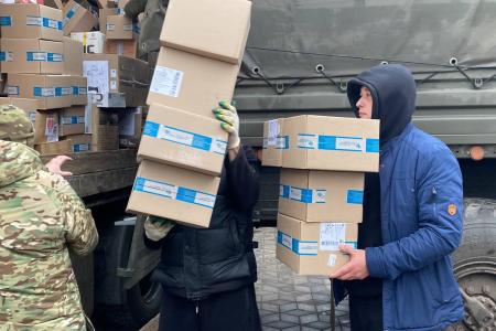 На территорию СВО доставлен гуманитарный груз от коммунистов Поволжья