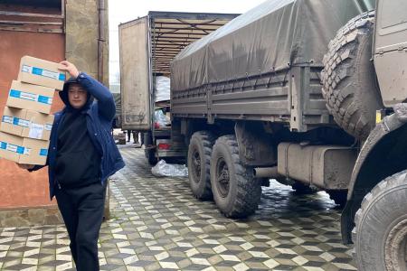 На территорию СВО доставлен гуманитарный груз от коммунистов Поволжья