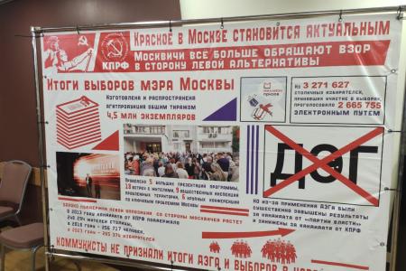 Состоялся VII (декабрьский) Пленум Московского горкома КПРФ