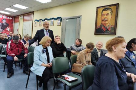 Тюменская область. В.И. Соболев выступил перед активистами и сторонниками КПРФ