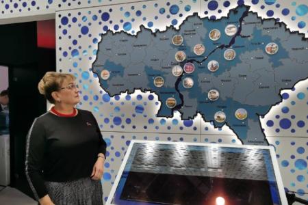Ольга Алимова побывала на международной выставке «Россия», которая проходит на территории ВДНХ в Москве