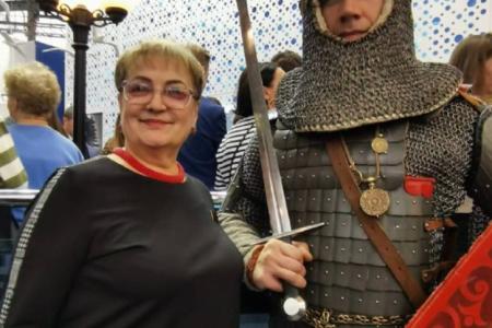 Ольга Алимова побывала на международной выставке «Россия», которая проходит на территории ВДНХ в Москве