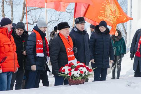 Николай Харитонов побывал в мемориальном комплексе «Волочаевское сражение»
