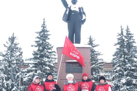 Тамбовская область. Ленин и теперь живее всех живых!