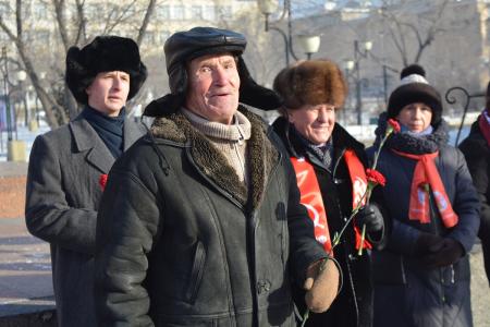 «Ленин жил! Ленин жив! И Ленин будет жить!» – коммунисты Забайкалья в 100-летие Дня памяти Владимира Ильича