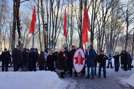 Новгородские коммунисты отметили восьмидесятую годовщину освобождения Великого Новгорода от немецко-фашистских захватчиков