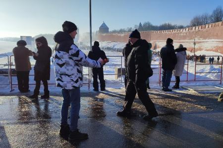 Новгородские коммунисты отметили восьмидесятую годовщину освобождения Великого Новгорода от немецко-фашистских захватчиков