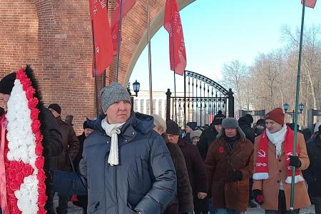 Новгородские коммунисты отметили восьмидесятую годовщину освобождения Великого Новгорода от немецко-фашистских захватчиков