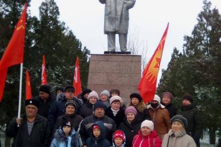 День памяти Ленина в Калмыкии