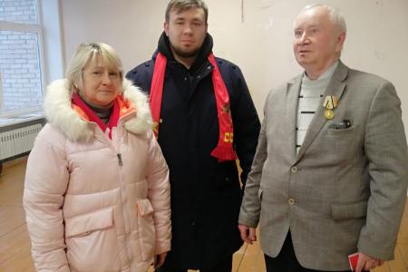 Работа подмосковных коммунистов в зимний период