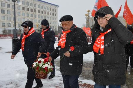День памяти Ленина в Калмыкии