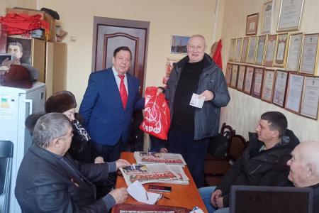 Работа подмосковных коммунистов в зимний период
