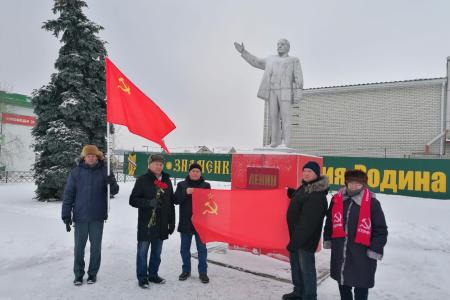 Тамбовская область. Ленин и теперь живее всех живых!