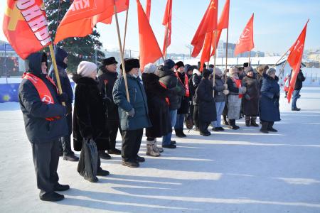 «Ленин жил! Ленин жив! И Ленин будет жить!» – коммунисты Забайкалья в 100-летие Дня памяти Владимира Ильича
