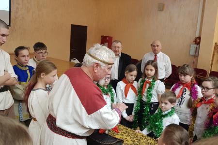 Рязанская область. Пионерский праздник в Касимове