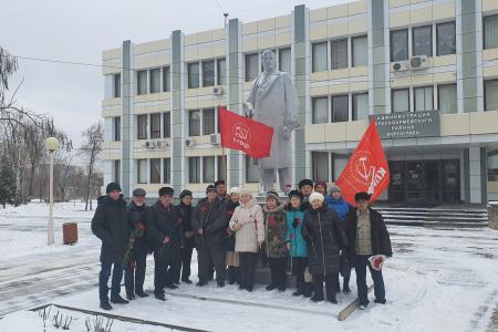 В Волгограде прошли памятные мероприятия, посвященные 100-летию со дня смерти В.И. Ленина