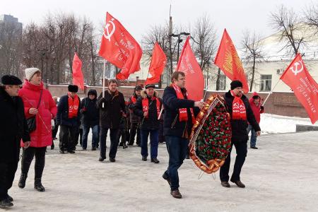 Воронежские коммунисты почтили память защитников города
