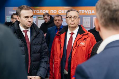 Кандидат в Президенты Российской Федерации Н.М. Харитонов побывал на оренбургском предприятии "Технопром"