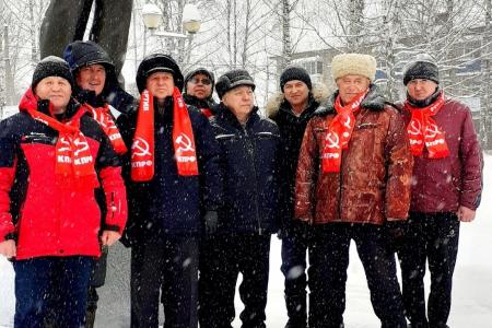 В Республике Марий Эл почтили память В.И. Ленина