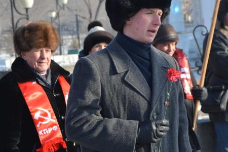 «Ленин жил! Ленин жив! И Ленин будет жить!» – коммунисты Забайкалья в 100-летие Дня памяти Владимира Ильича