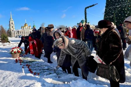 Тульские коммунисты почтили память В.И. Ленина