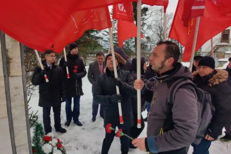 Калининградские коммунисты почтили память Вождя мирового пролетариата и основателя коммунистической партии