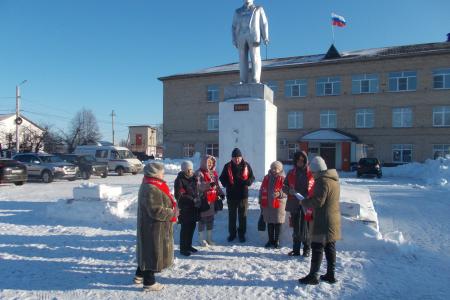 В  Рязани  почтили  память В.И. Ленина