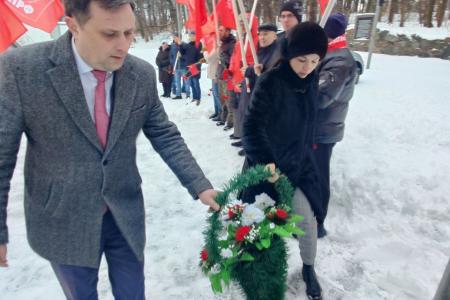 Калининградские коммунисты почтили память Вождя мирового пролетариата и основателя коммунистической партии