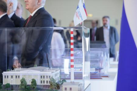 Выступление академика РАН В.И. Кашина на юбилейной выставке НИЦ "Курчатовский институт"