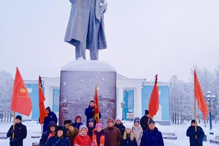Коммунисты Ленинградской области   серией мероприятий почтили память основателя Коммунистической партии и Советского государства