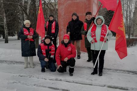 В  Рязани  почтили  память В.И. Ленина