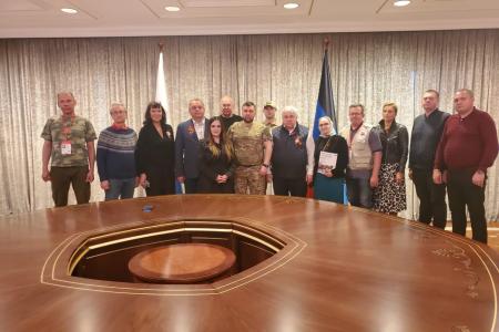 Делегация от КПРФ во главе с К. К. Тайсаевым работает в Чеченской Республике