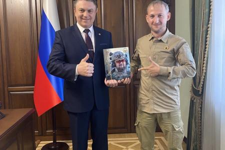 Делегация от КПРФ во главе с К. К. Тайсаевым работает в Чеченской Республике