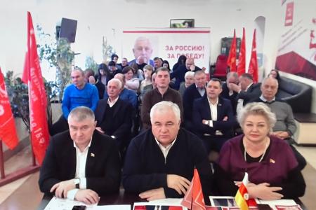 Делегация от КПРФ во главе с К.К. Тайсаевым работает на Северном Кавказе